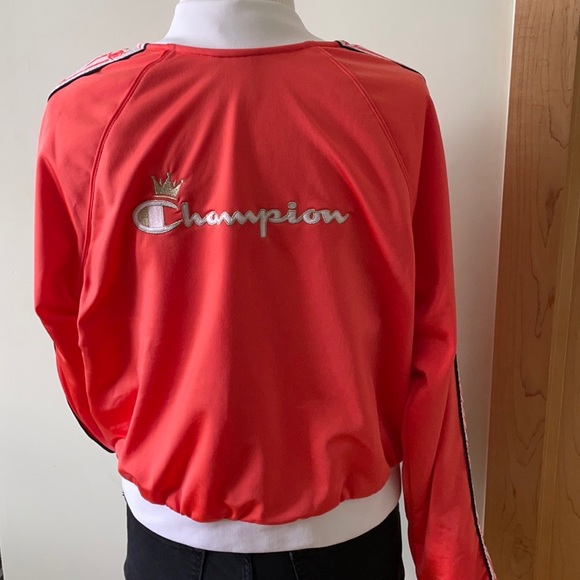NWOT Champion Orange Sports Jacket, Size L - Picture 9 of 15